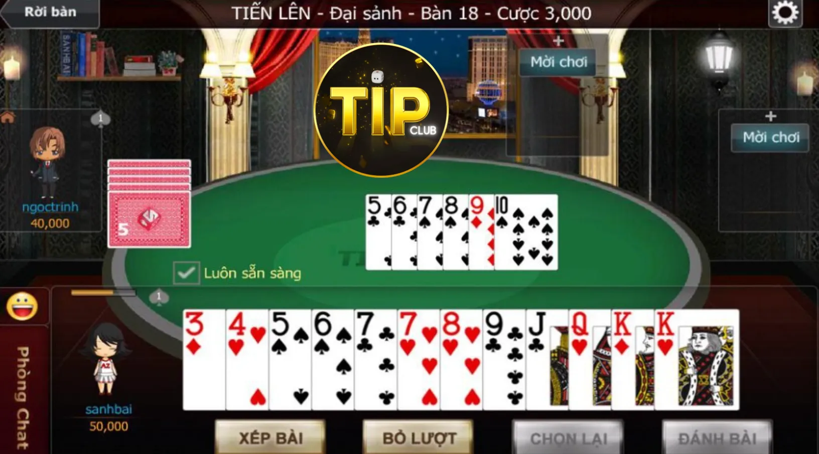 Tận dụng tất cả tính năng cổng game TipClub cung cấp